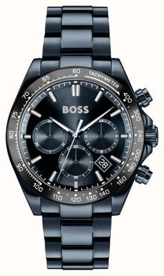 BOSS HERO 2.0 Chronograph (44mm) Dark Blue Dial / Dark Blue PVD Stainless Steel Bracelet 1514270