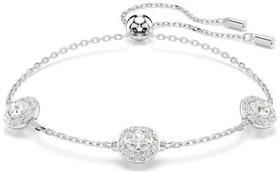 Swarovski Una Angelic Bracelet, Round Cut, Double Sided Motifs, White, 5732272