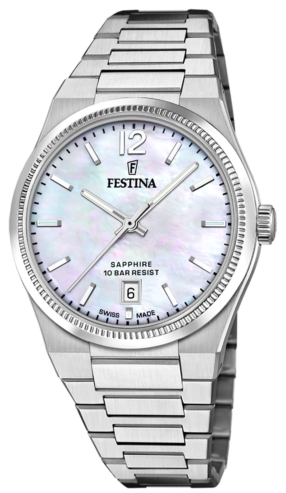 Festina F20052/1 Swiss Made RivÃ© Quartz (35mm) Mother of Watch