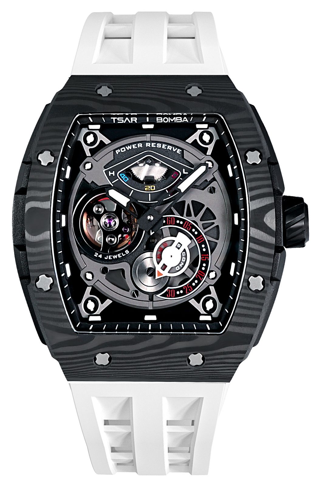 TSAR BOMBA TB8210CF-02 Elemental Series Carbon Fiber Watch