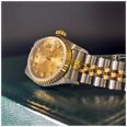 Pre-owned Oyster Perpetual Datejust Diamond (26mm) Gold Dial / Two-Tone Stainless Steel Bracelet Watch JMP-595196 - alternate view 5