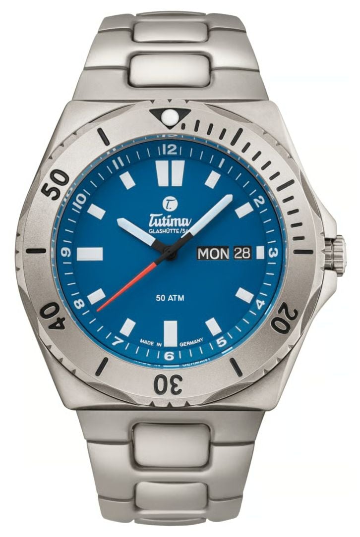 Tutima GlashÃ¼tte 6151-12Â  M2 Seven Seas Automatic (44mm) Watch