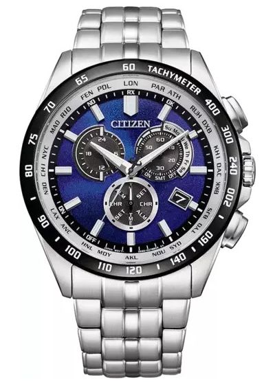 Citizen CB5874-81L Perpetual Chrono A.T UNITE With BLUE Watch