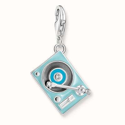 Thomas Sabo Silver Charm Pendant 3D Record Player 2217-041-7