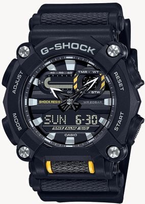 Casio G-SHOCK | Heavy Duty | World Time | Black Resin GA-900-1AER
