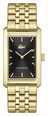 Lacoste Santiago Gold Plated Black Dial Watch 2011530