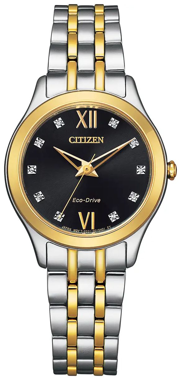 Citizen EM1014-50E Women's Silhouette Diamond | Eco-Drive | Watch