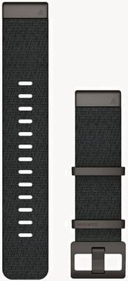 Garmin QuickFit 22 MARQ Strap Only Black Jacquard-weave Strap 010-12738-03