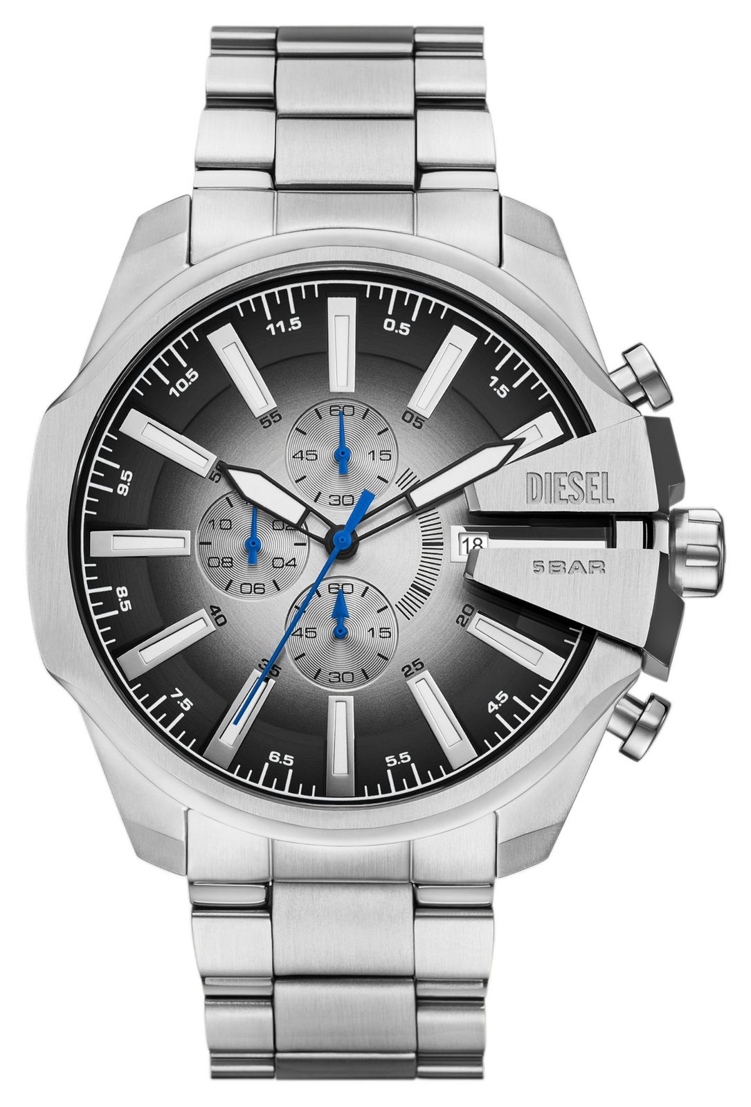 Diesel DZ4686 Mega Chief Slim Chronograph (49mm) Grey Watch