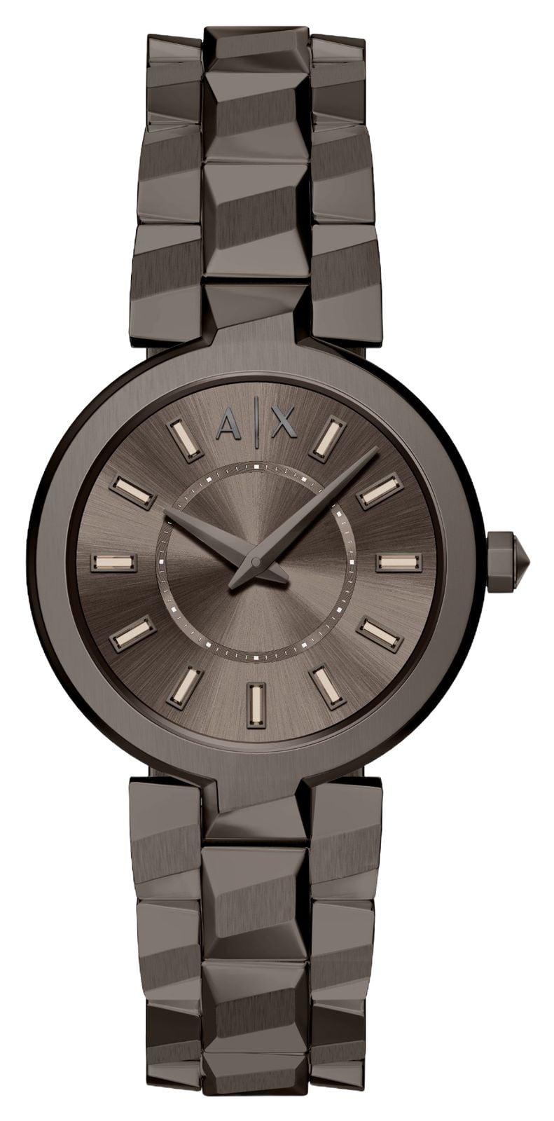 Armani Exchange AX4410 Two-Hand Quartz (34mm) Brown Sunray Watch