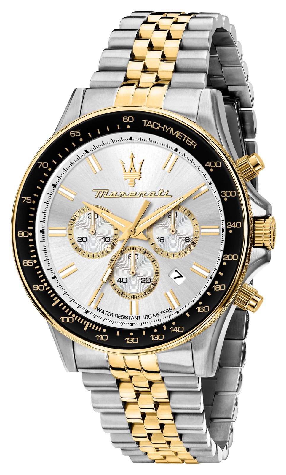 Maserati R8873640024 Men's Sfida Sport (44mm) White Dial / Watch
