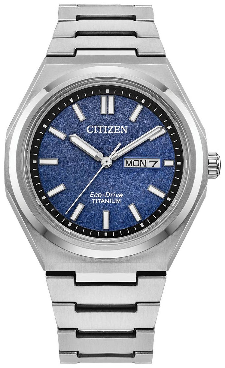 Citizen AW0130-85L Zenshin Super Titanium (39mm) Textured Watch