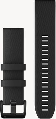 Garmin QuickFit 22 Strap Only Black With Black Stainless Steel 010-12901-00