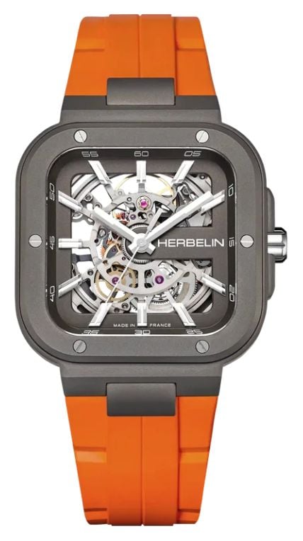 Herbelin 1846SQTDCMD Cap Camarat Square Titanium Automatic ( Watch