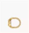 Fossil Watch Ring 15 mm Two-Hand Gold-Tone Stainless Steel ES5535 - alternate view 3