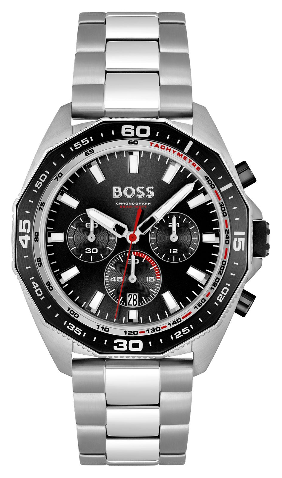 BOSS 1513971 Energy Chronograph (44mm) Black Dial / Watch