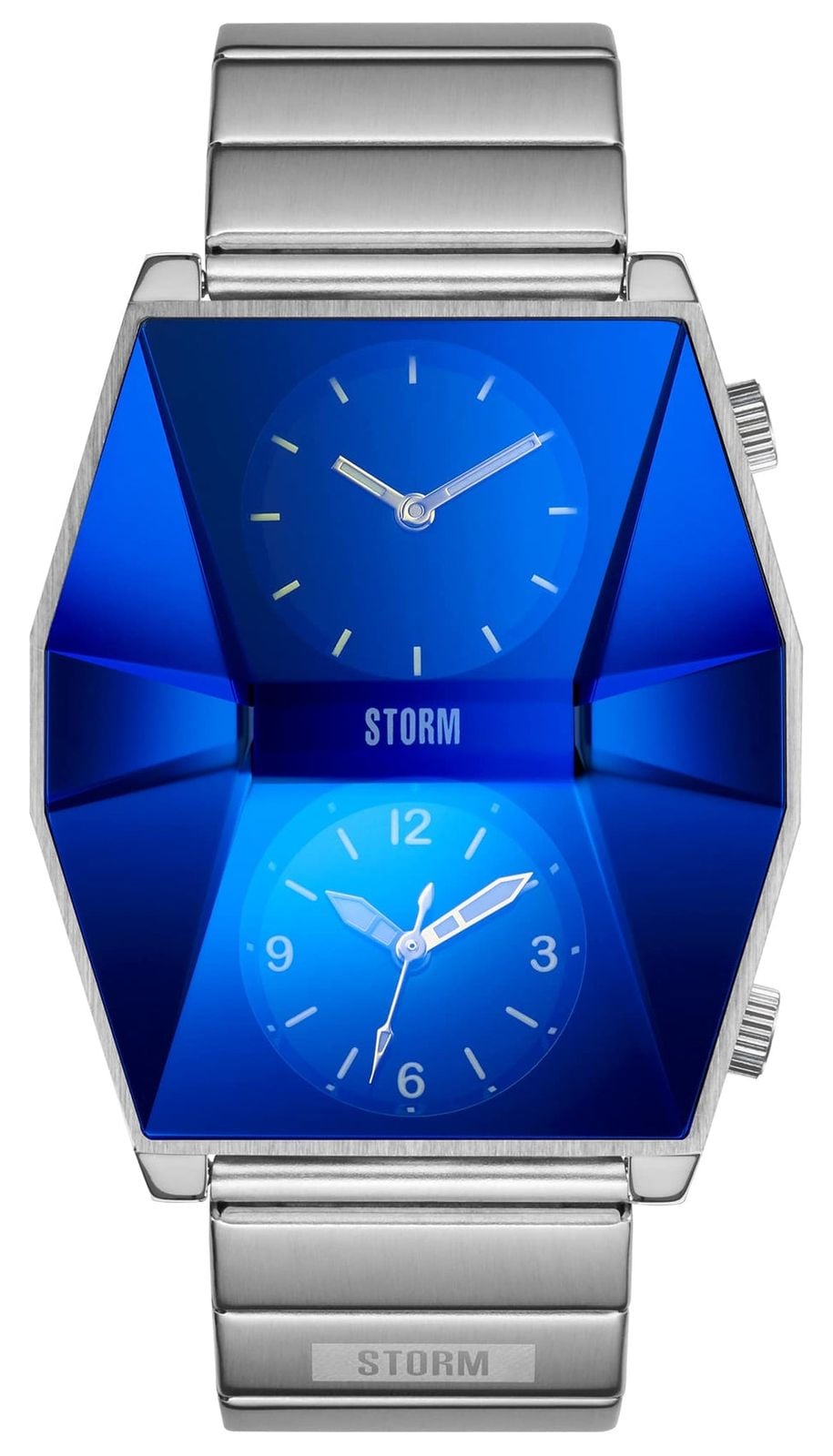 STORM 47561/LB ZAREX Dual-Dial Quartz (40.5mm) Lazer Blue Watch