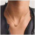 Thomas Sabo Chain Together with white zirconia Necklace KE2385-M01-14-L45V - alternate view 2