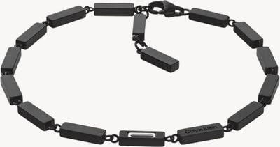 Calvin Klein Essentials Links Black PVD Stainless Steel Bracelet 35100074