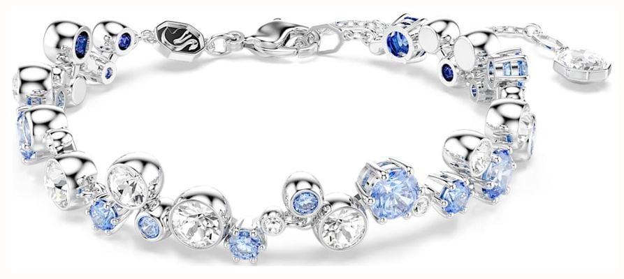 Swarovski Contella Bracelet, Mixed Cuts, Blue, 5722479