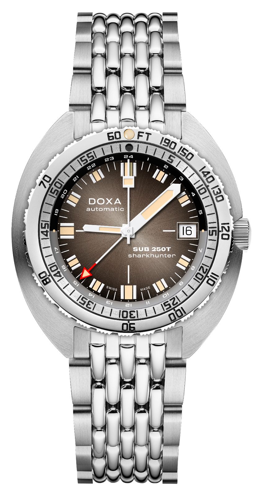 DOXA 855.10.101V.10 SUB 250T GMT Sharkhunter Vintage (40mm) Watch