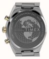 Timex Q Timex Continental Chronograph 36MM Two-Tone Stainless Steel Bracelet Watch TW2Y92300 - alternate view 4