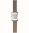 Herbelin Ve Avenue (19 x 23.4mm) Silver Guilloché Dial / Taupe Leather Strap 17537AP08TA - alternate view 3