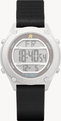 RZE GP Elastic Nylon Strap (20mm) - Black Watch GP-ELASTIC-20-BLACK