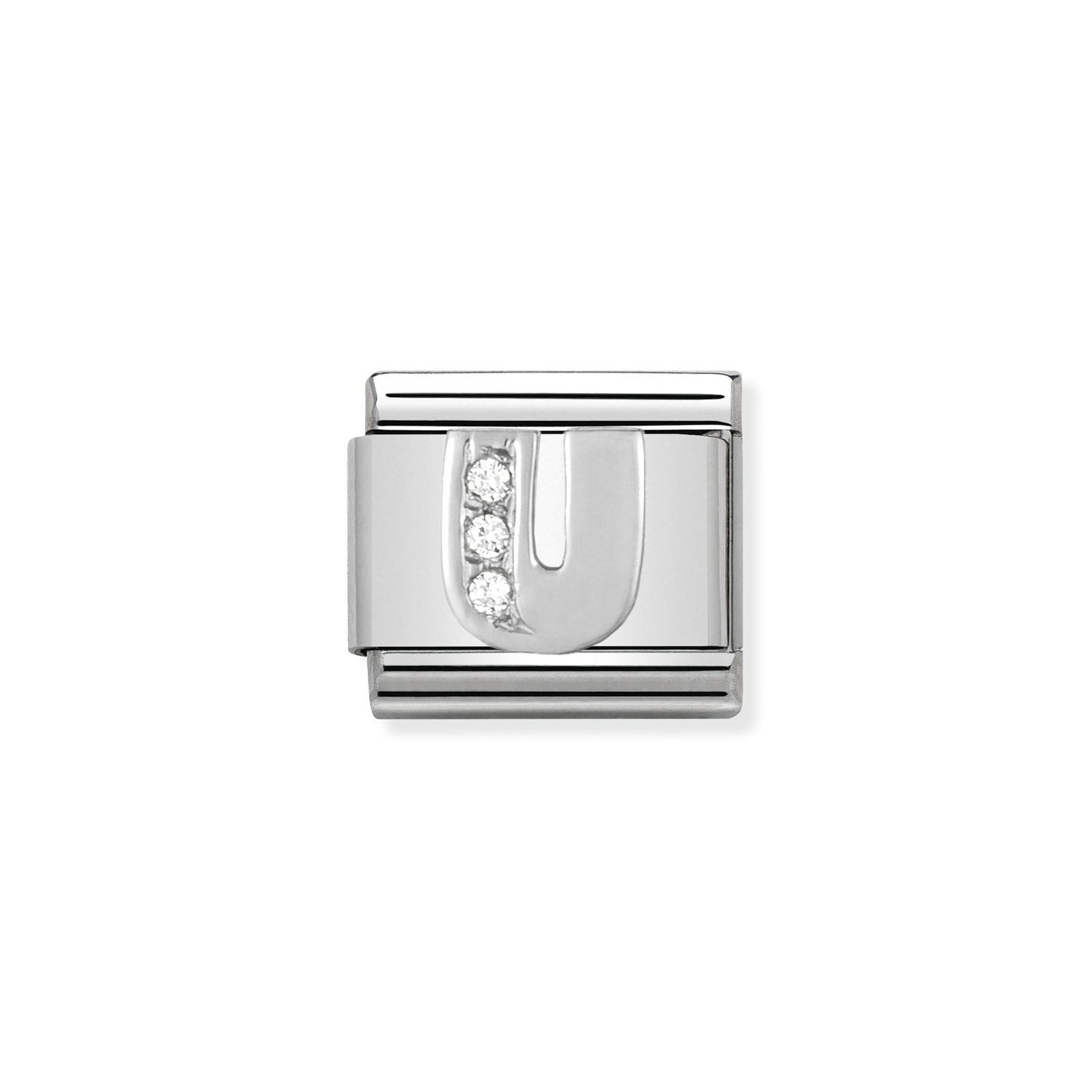 Nomination 330301/21 Classic Letter U Sterling Silver & Jewellery