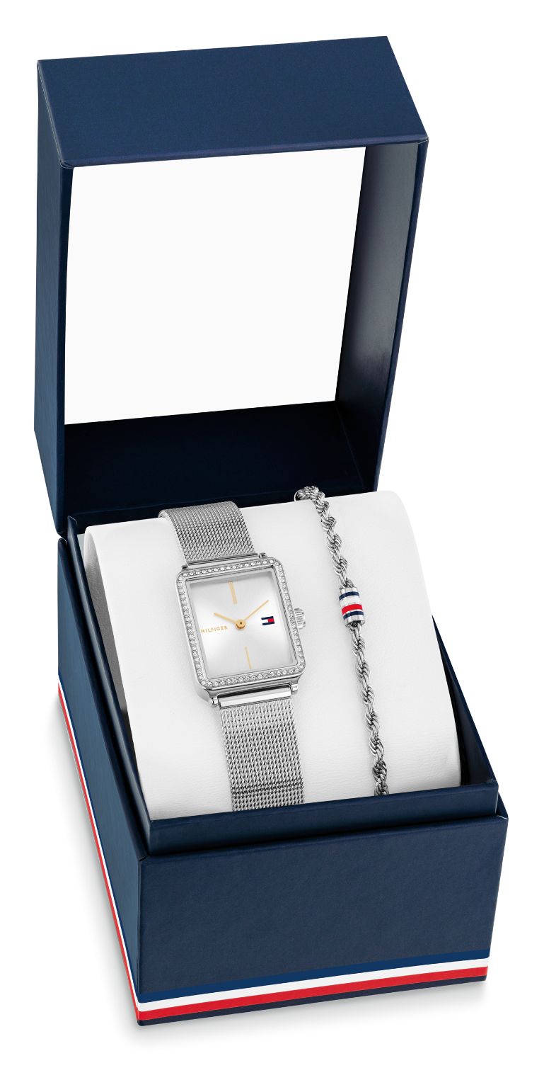 Tommy Hilfiger 2770251 Womans Stainless Steel And Bracelet Watch