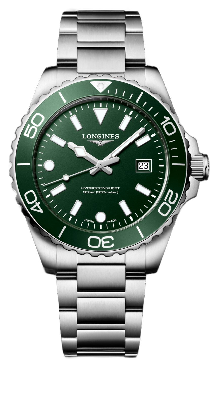 LONGINES L37694066 HydroConquest Quartz (42mm) Green Watch