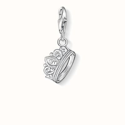 Thomas Sabo Crown Charm 925 Sterling Silver 1011-001-12