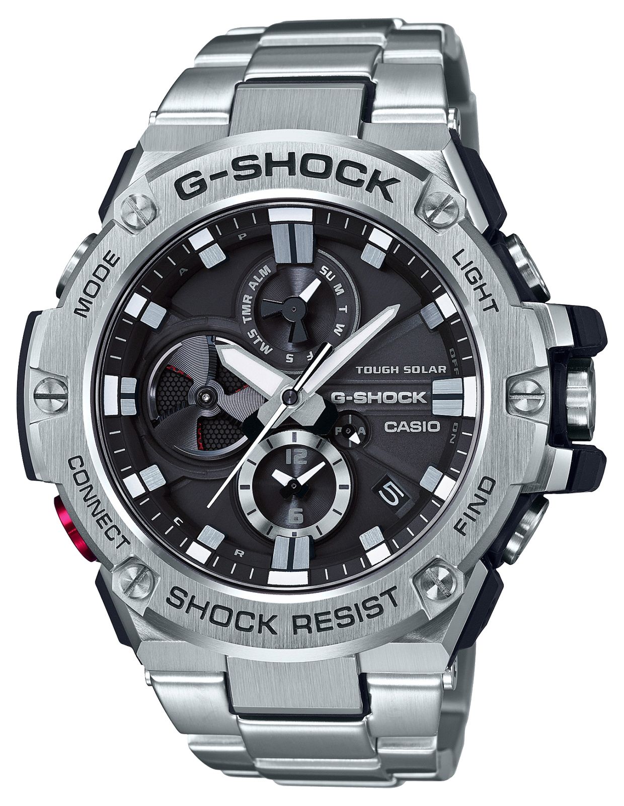 Casio GST-B100D-1AER G-Steel Bluetooth Triple Connect Men’s Watch