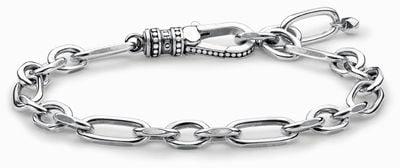 Thomas Sabo Rebel At Heart Bracelet | Sterling Silver | 19.5cm A1792-637-21-L19,5V