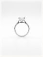 3.04ct Radiant Lab Grown Diamond Platinum Ring J71383 - alternate view 3