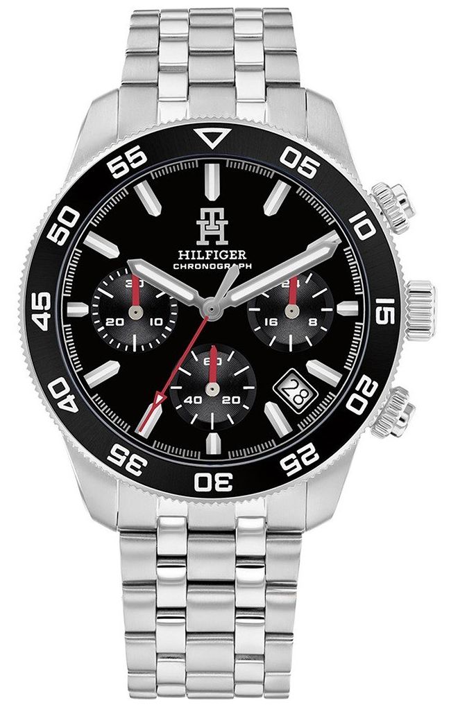 Tommy Hilfiger 1792156 TH85 Chronograph (41mm) Black Dial / Watch