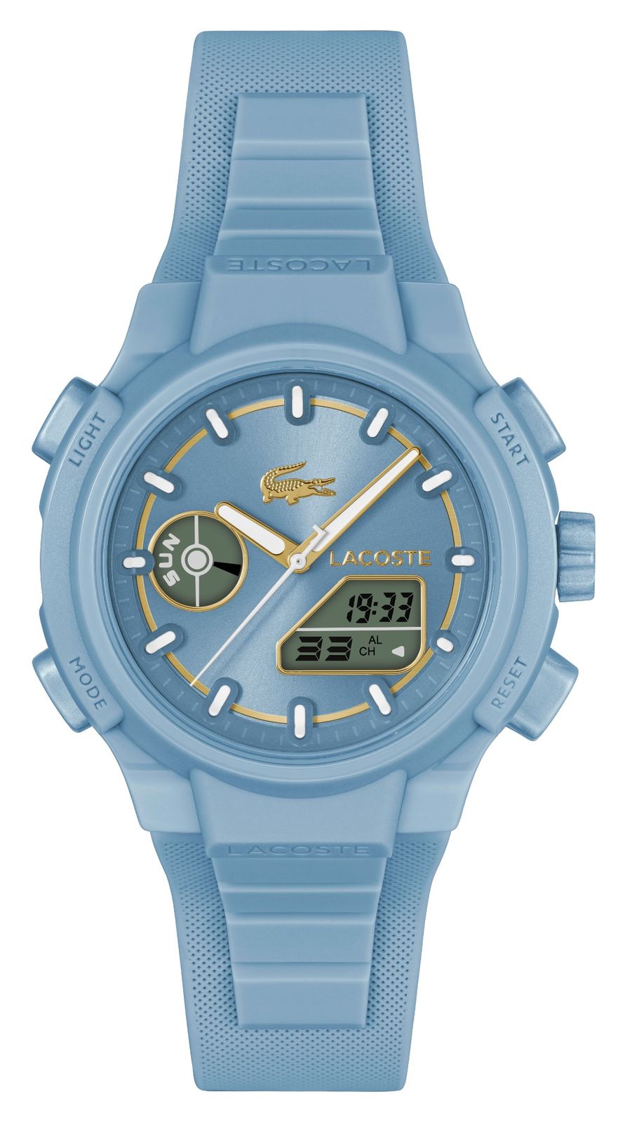 Lacoste 2001431 LC33 Dual-Display Multifunction (40mm) Blue Watch