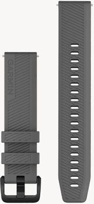 Garmin Quick Release Bands Strap Only (20 mm) Slate Grey Silicone 010-13076-03