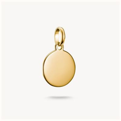 Thomas Sabo Charm pendant coin Connect gold-plated CC1271-413-39
