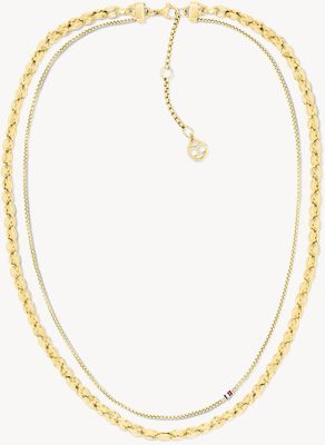 Tommy Hilfiger Tommy Hilfiger Layering Necklace Goldplated Stainless Steel 2781081