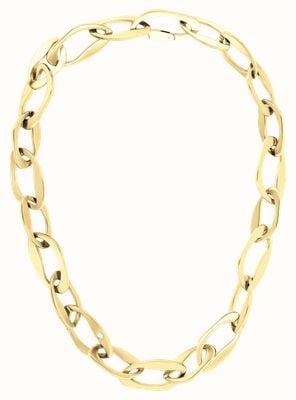 Calvin Klein Harmonious Connection Gold-Tone Stainless Steel Large Link Chain Necklace 35000682