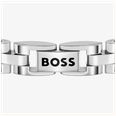 BOSS Jewellery Archer Stainless Steel Cuff With Double B Monogram 1580888 - alternate view 2