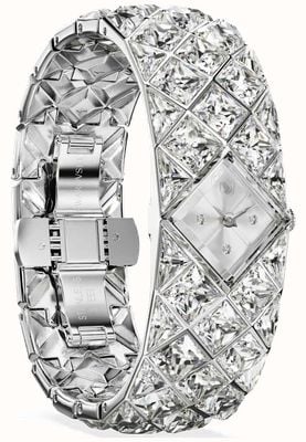 Swarovski Curiosa Bangle Watch, Crystal Bracelet, Silver Tone, Stainle 5724515