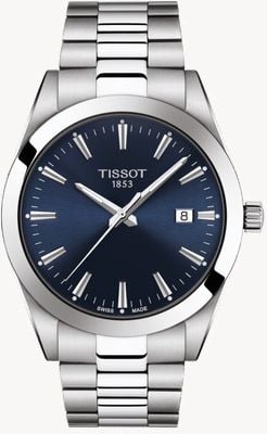 Tissot | Gentleman | Stainless Steel Bracelet | Blue Dial | T1274101104100