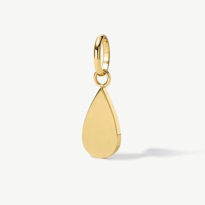 D.LOUISE Gold Tone Mini Droplet Charm Pendant CH07