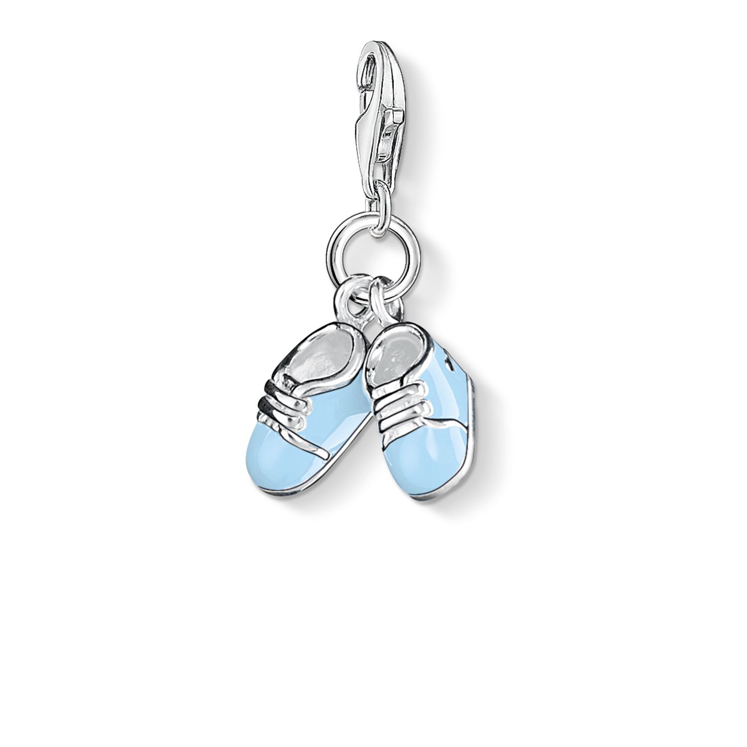 Thomas Sabo 0822-007-1 Bootee Charm Blue 925 Sterling Silver Jewellery