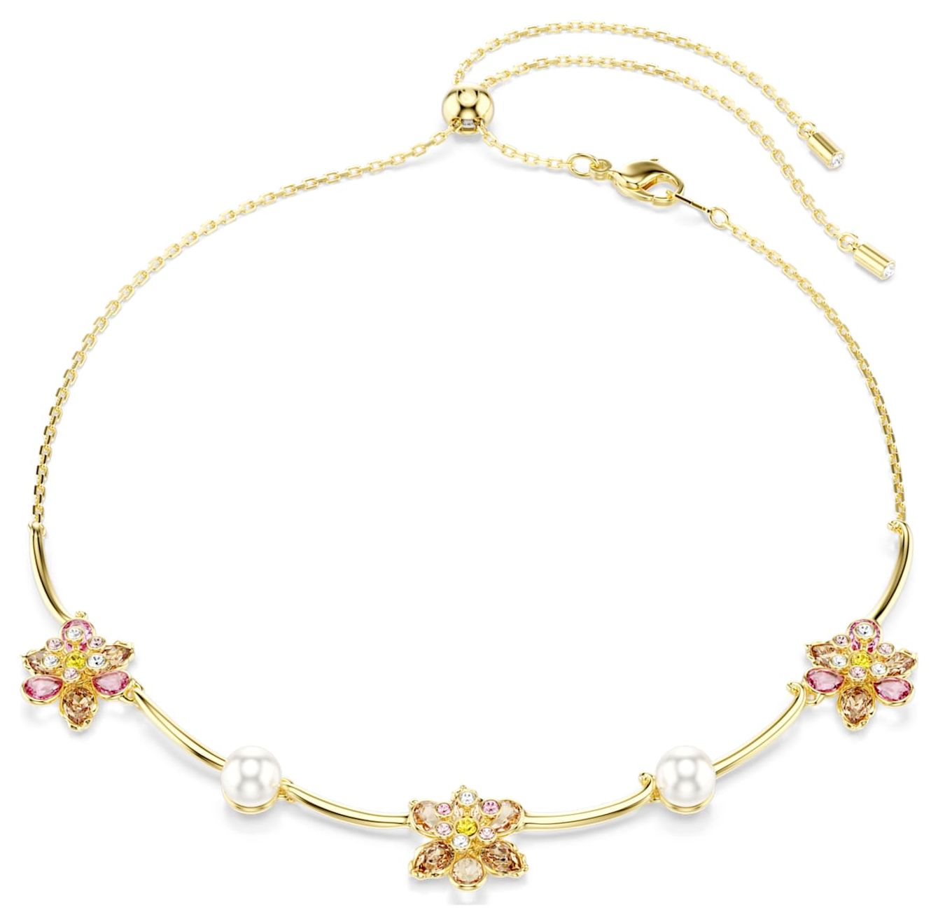 Swarovski 5732388 Idyllia Necklace, Crystal Pearl, Mixed Jewellery
