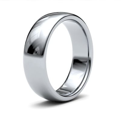 James Moore Wedding Ring  | 6mm | Medium | Size Premium Court | AG_6LMP-9W AG_6LMP-9W