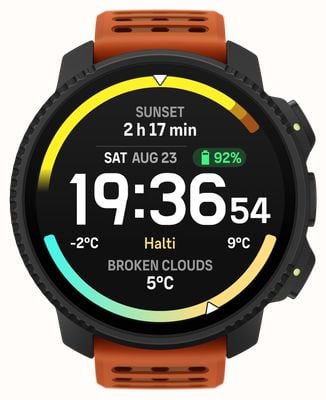 Suunto VERTICAL 2 AMOLED Outdoor Adventure Watch (49mm) Canyon Orange SS051206000