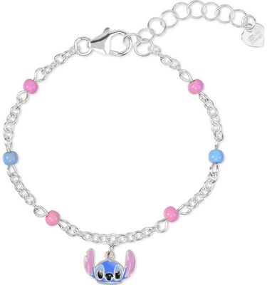 Disney Sterling Silver Lilo and Stitch Bracelet BS00101SL-47.PH